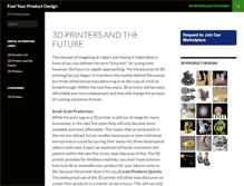 Tablet Screenshot of fuelyourproductdesign.com